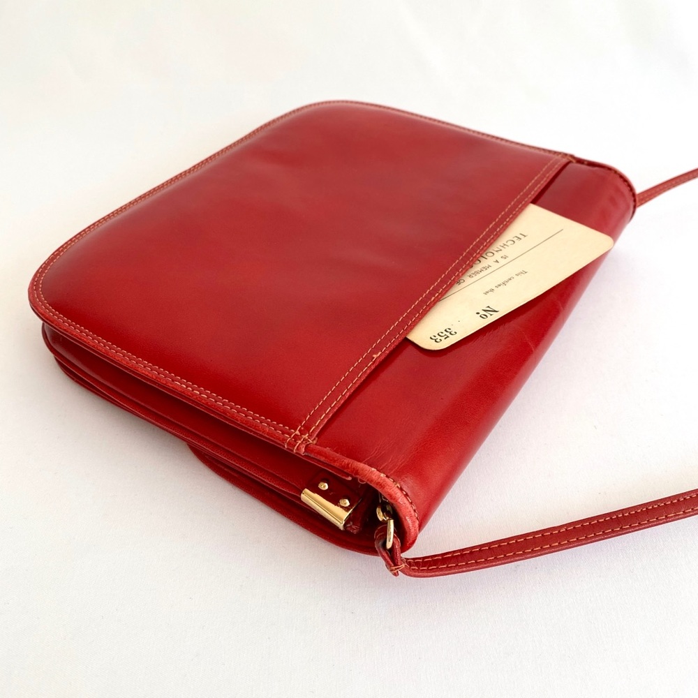 Vintage Jay Herbert Red Leather Purse - Picture 3 of 8